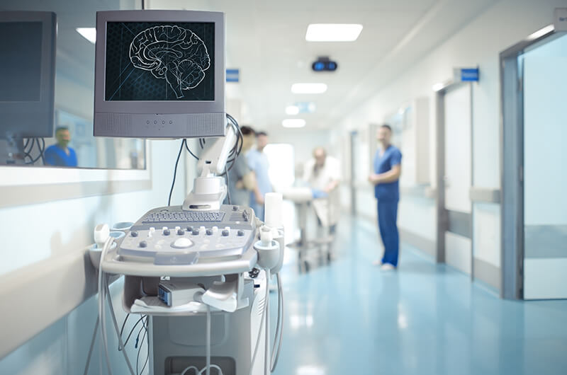 Überwachungslösung – EKG, SpO2, EEG, NIBP